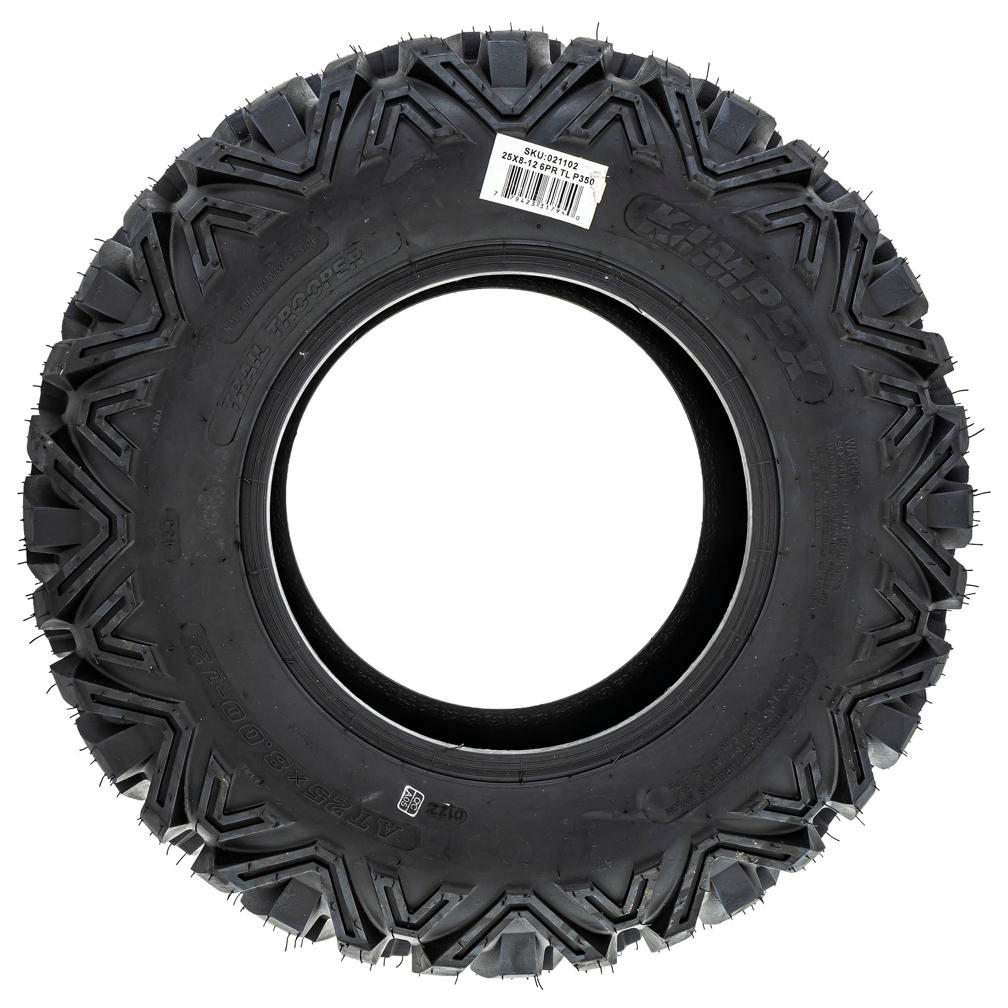 Kimpex KimpexTire 021102 Trail Trooper Tire 25X8-12
