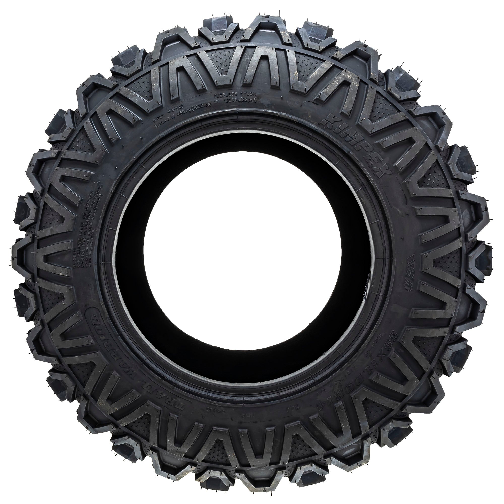Kimpex 021180 Rear Trail Warrior Tire Radial 29X11R14 Maverick X3 Max Ranger XP Crew RZR 4