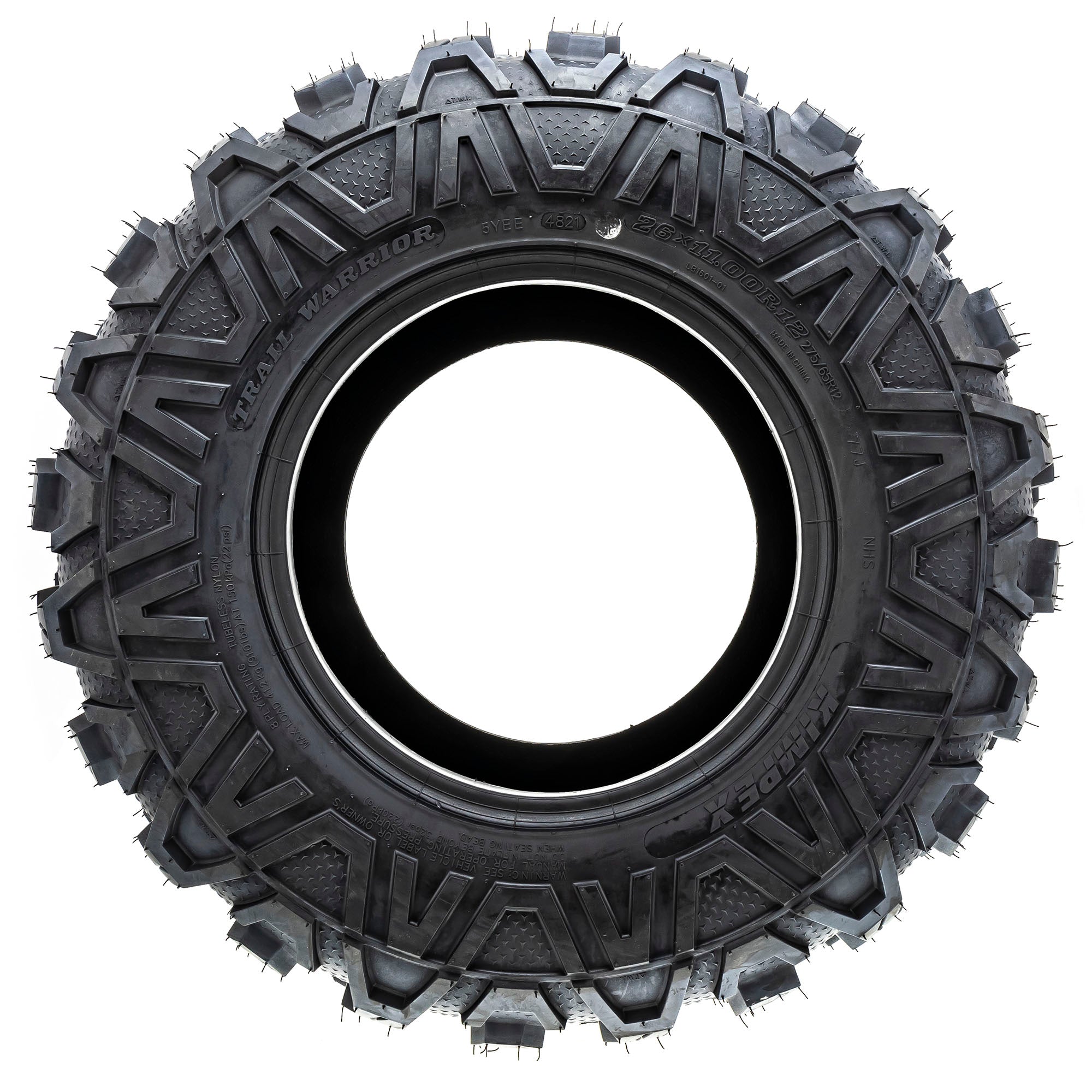 Kimpex 021189 Trail Warrior Tire 26X11R12 Radial 8 Ply All Terrain Tubeless