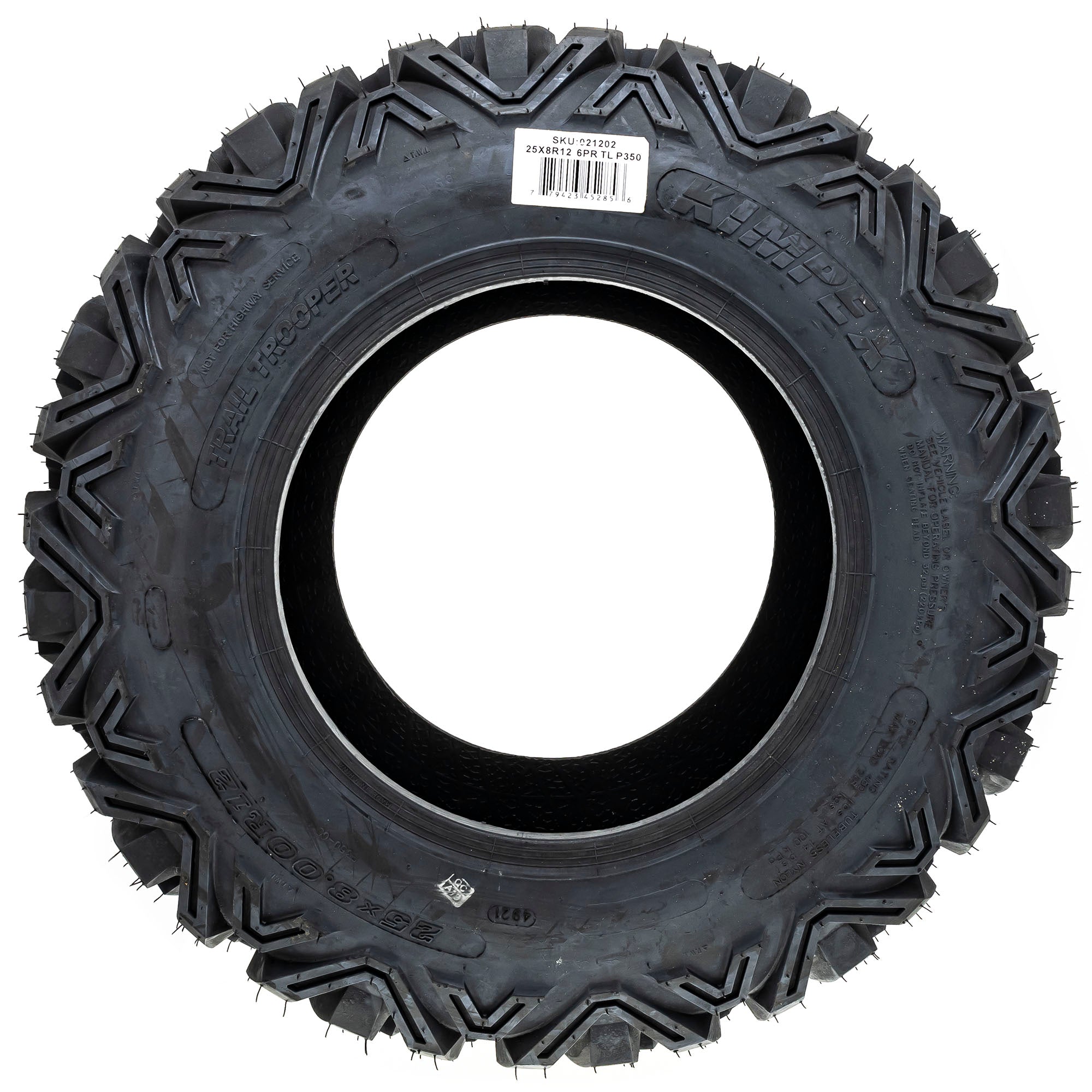Kimpex KimpexTire 021202 Trail Trooper Tire 25X8.00R-12
