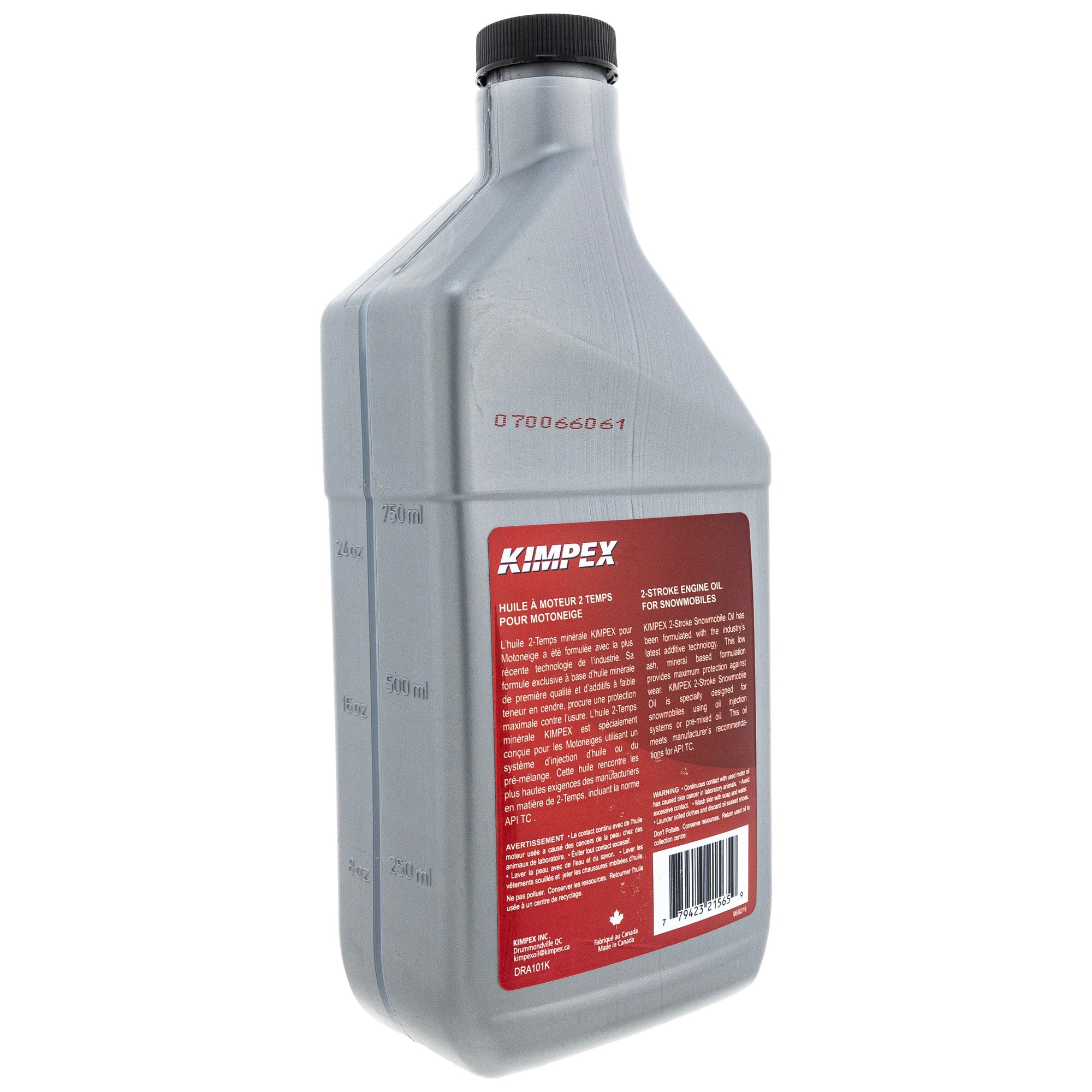 Kimpex 260600 Mineral Engine Oil - Snowmobile 2T 946 Miles