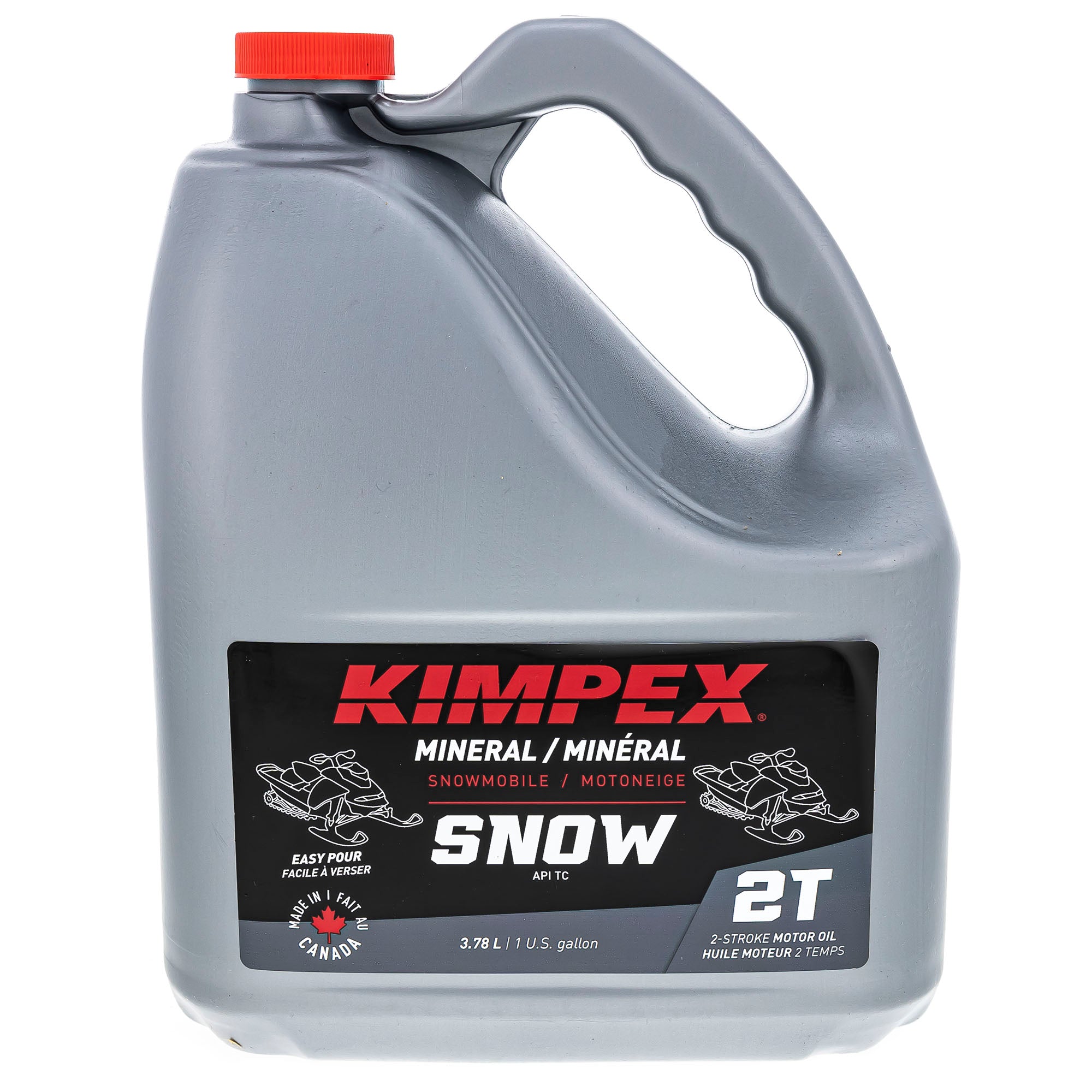 Kimpex 260601 Mineral Engine Oil - Snowmobile|Snwmob Gt2-M 3.78L Mnral