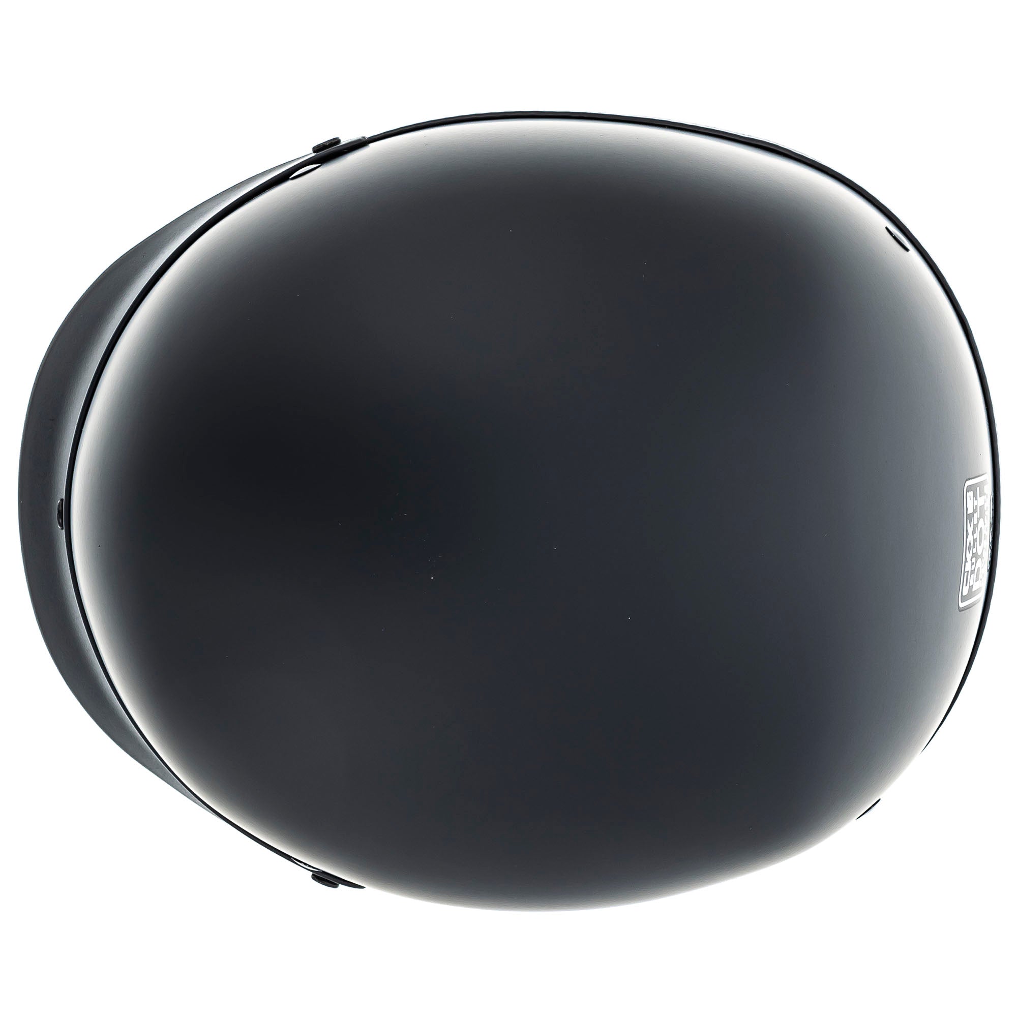 CKX Bullet Half Motorcycle Helmet Solid Matte Black