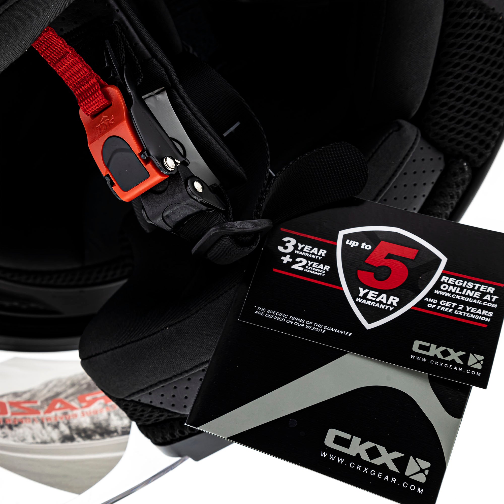 CKX Razor Open Motorcycle Helmet Matte Black