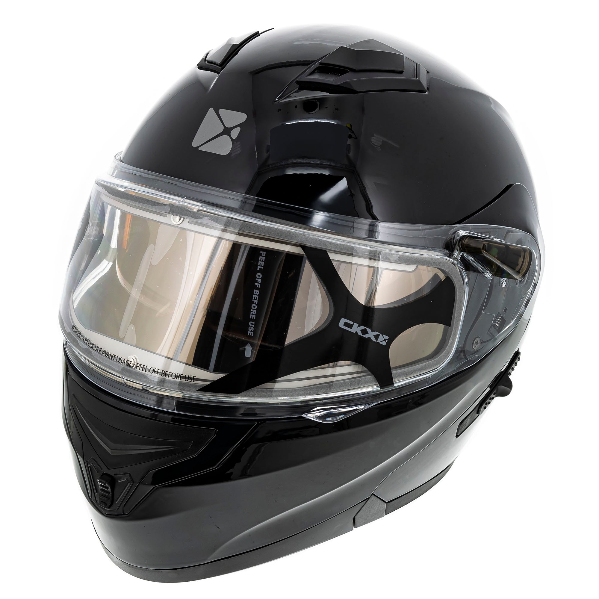 CKX Flex RSV Modular Snowmobile Helmet Black