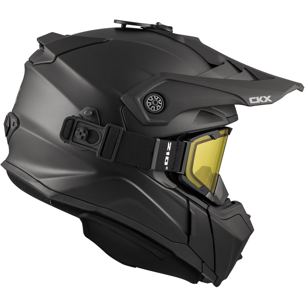 CKX Titan Original Snow Helmet Trail and Backcountry Solid Matte Black