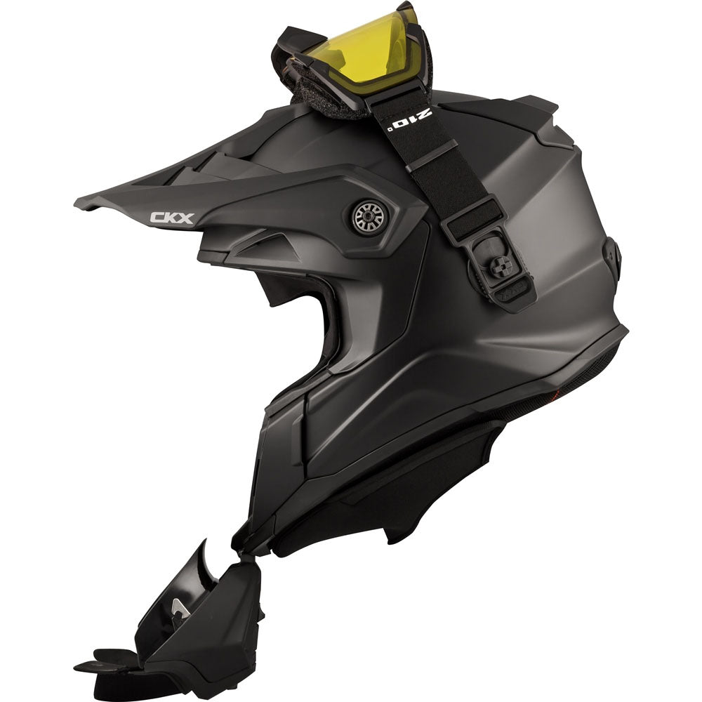 CKX Titan Original Full Face Snowmobile Helmet Matte Black