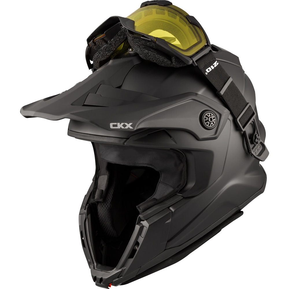 CKX Titan Original Full Face Snowmobile Helmet Matte Black
