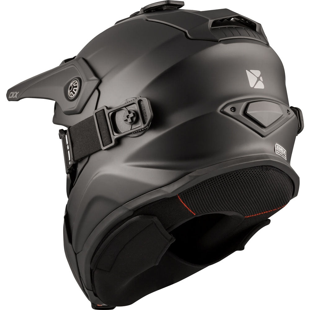 CKX Titan Original Full Face Snowmobile Helmet Matte Black