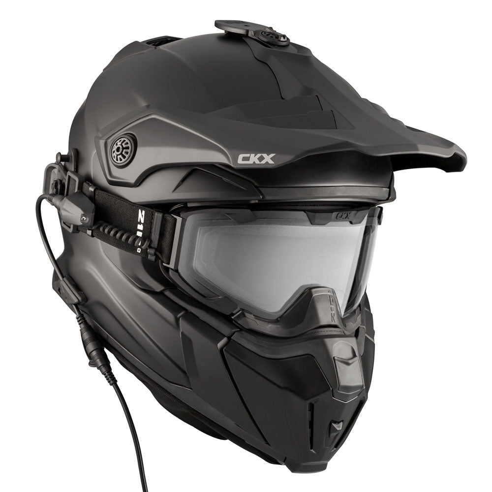 CKX CKX Titan Original Electric Combo Helmet Matte Black Unisex-Adult