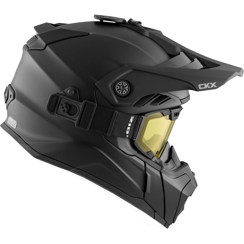 CKX Titan Air Flow Backcountry Snowmobile Helmet Matte Black Unisex-Adult