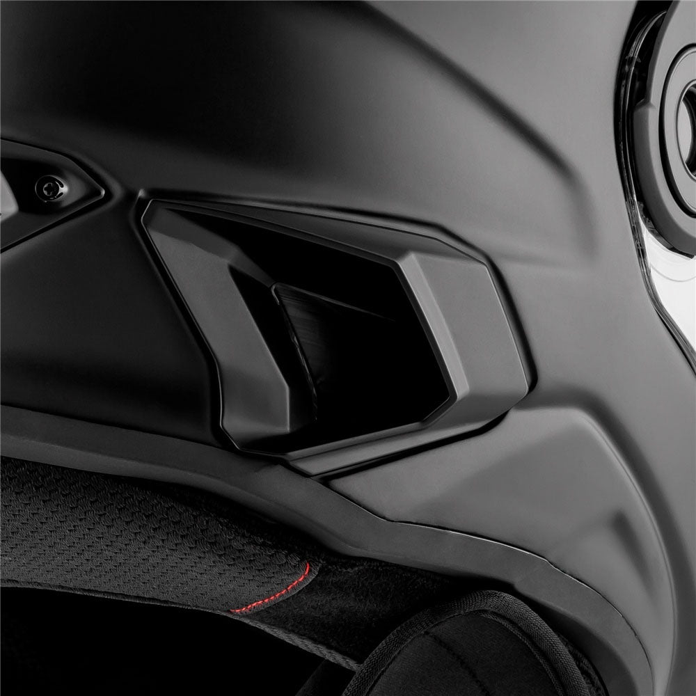 CKX Mission Snowmobile Helmet with Electric Shield Matte Black