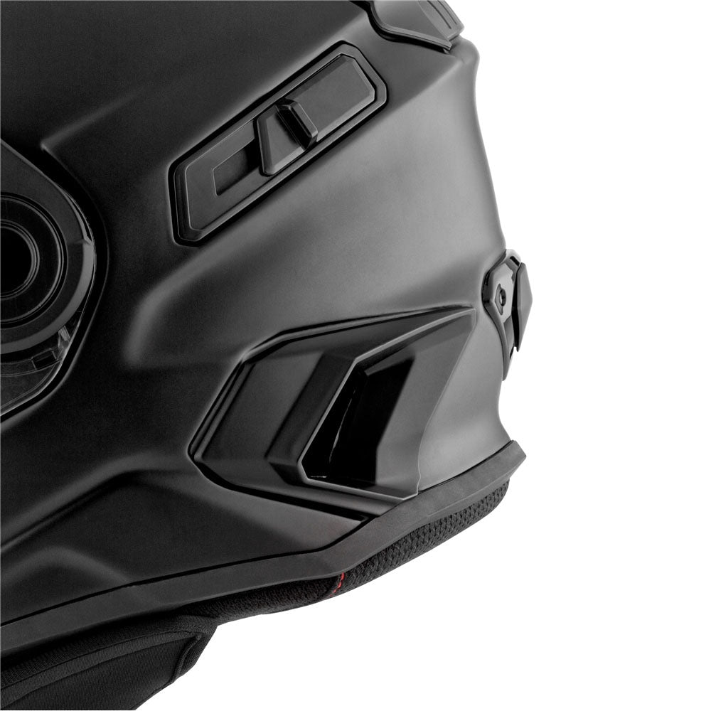 CKX Mission Snowmobile Helmet with Electric Shield Matte Black