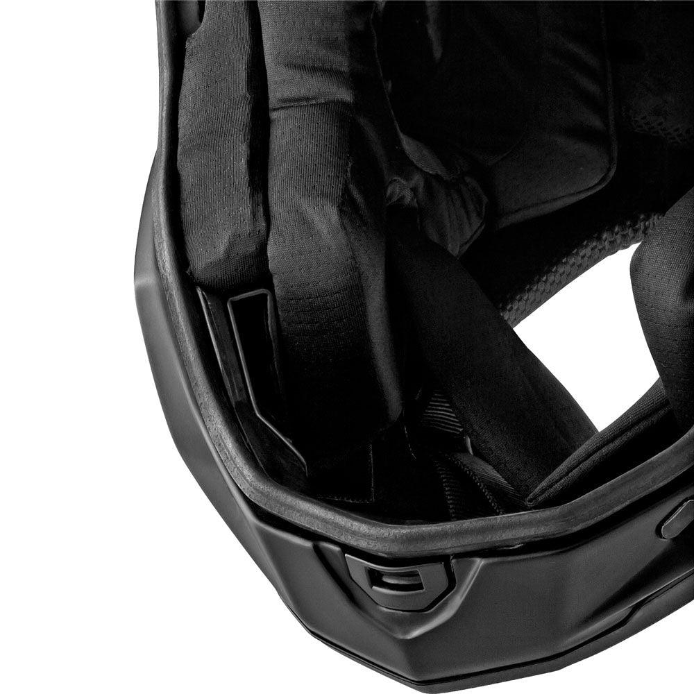 CKX Mission Snowmobile Helmet with Electric Shield Matte Black