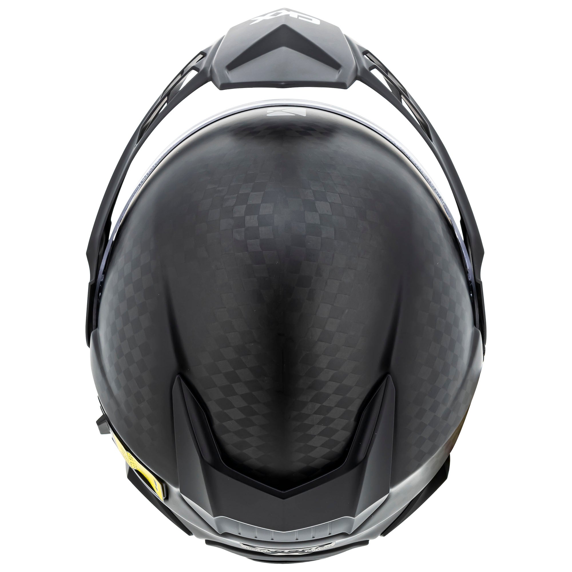 CKX Mission Carbon Fiber Electric Shield Snowmobile Helmet Black