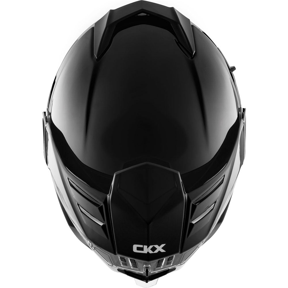 CKX Mission Snowmobile Helmet with Electric Shield Black