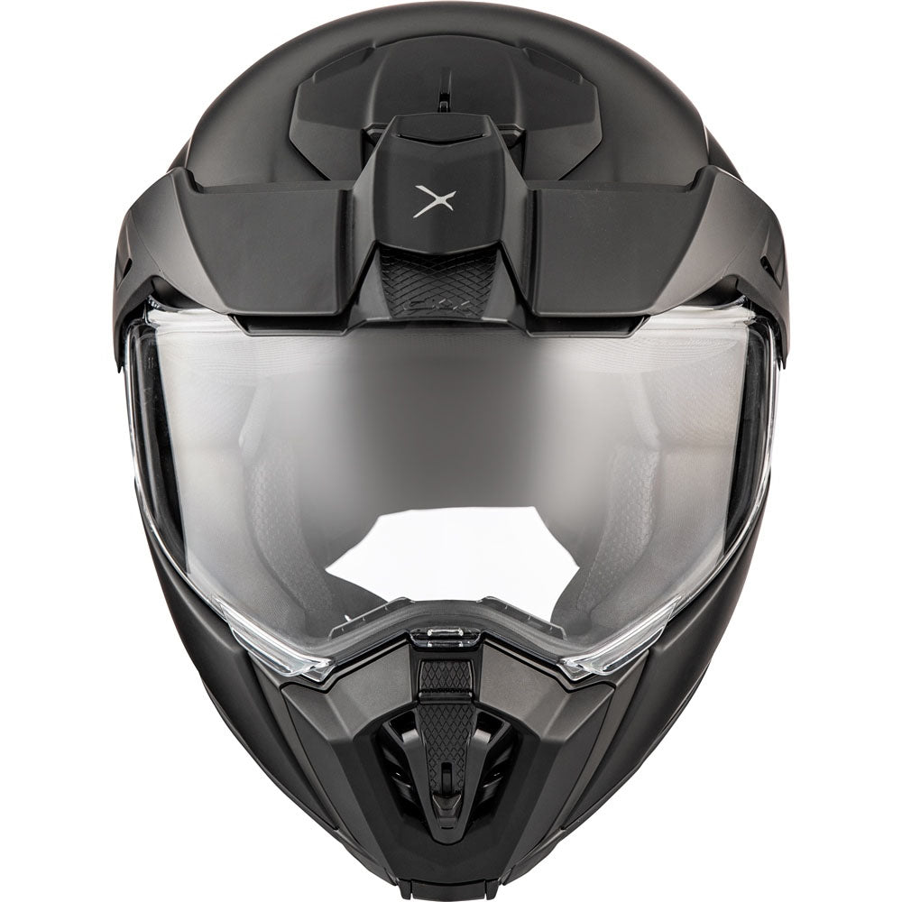CKX Atlas Motorcycle Full Face Helmet Solid Matte Black