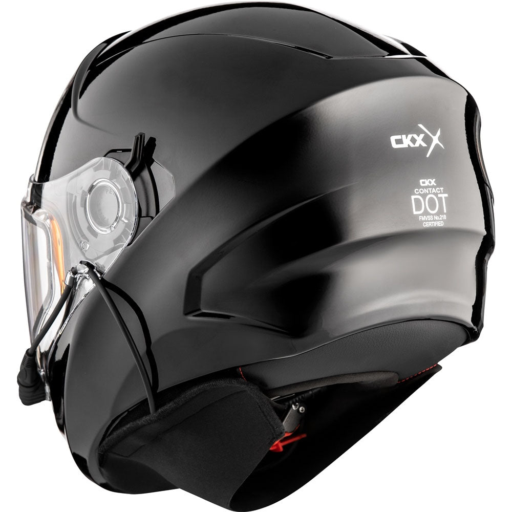 CKX Contact Full Face Snowmobile Solid Helmet