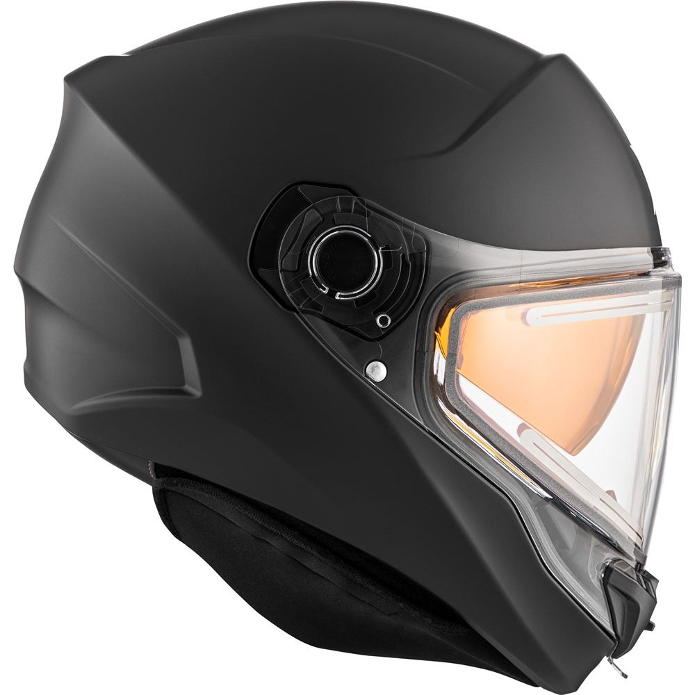 CKX Contact Full Face Snowmobile Solid Helmet Matte Black Unisex-Adult