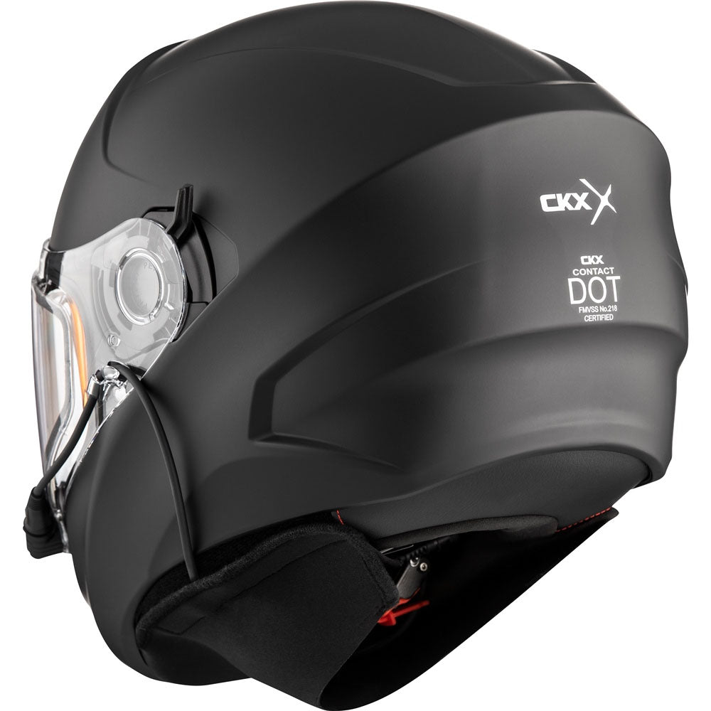 CKX Contact Full Face Snowmobile Solid Helmet