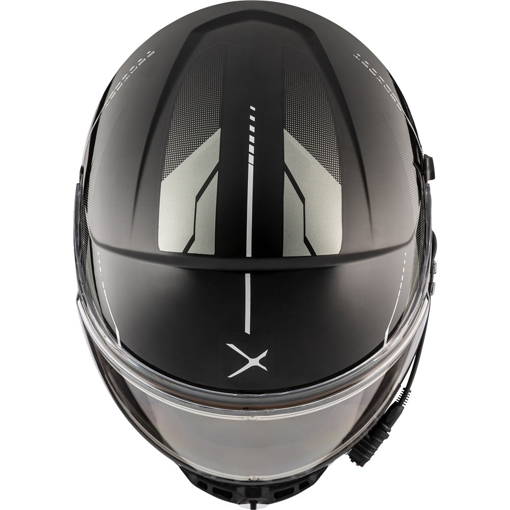 CKX Contact Full Face Snowmobile Helmet Artik Gloss Grey