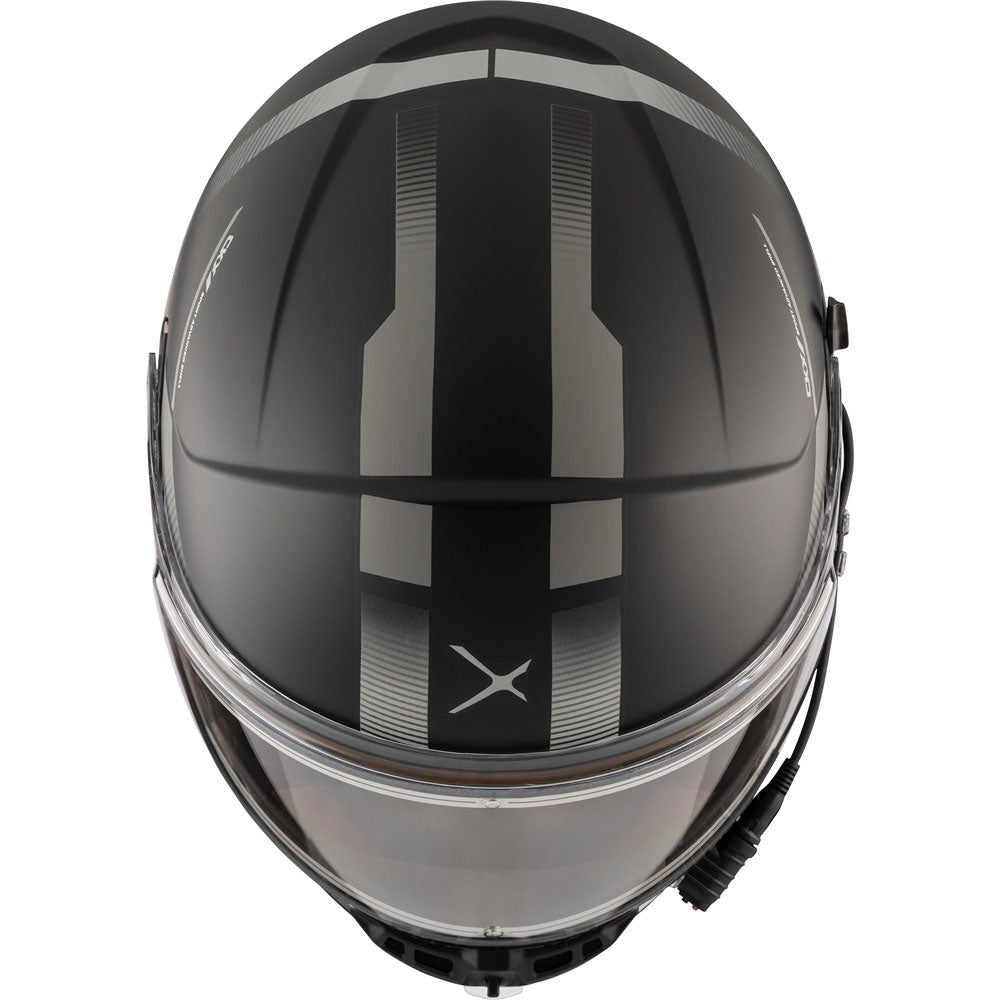 CKX Contact Full Face Snowmobile Helmet Edge Matte Silver
