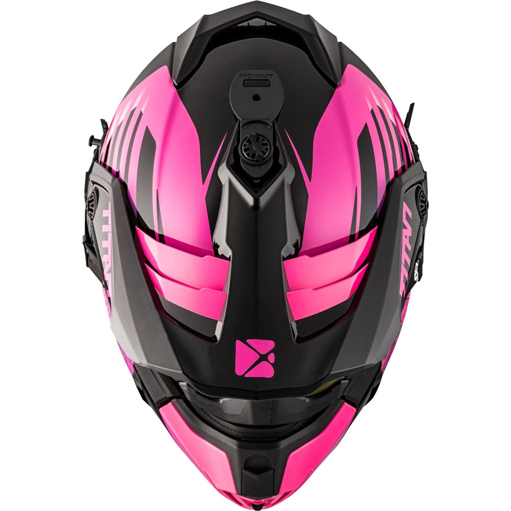 CKX Titan Original Full Face Snowmobile Helmet Pink