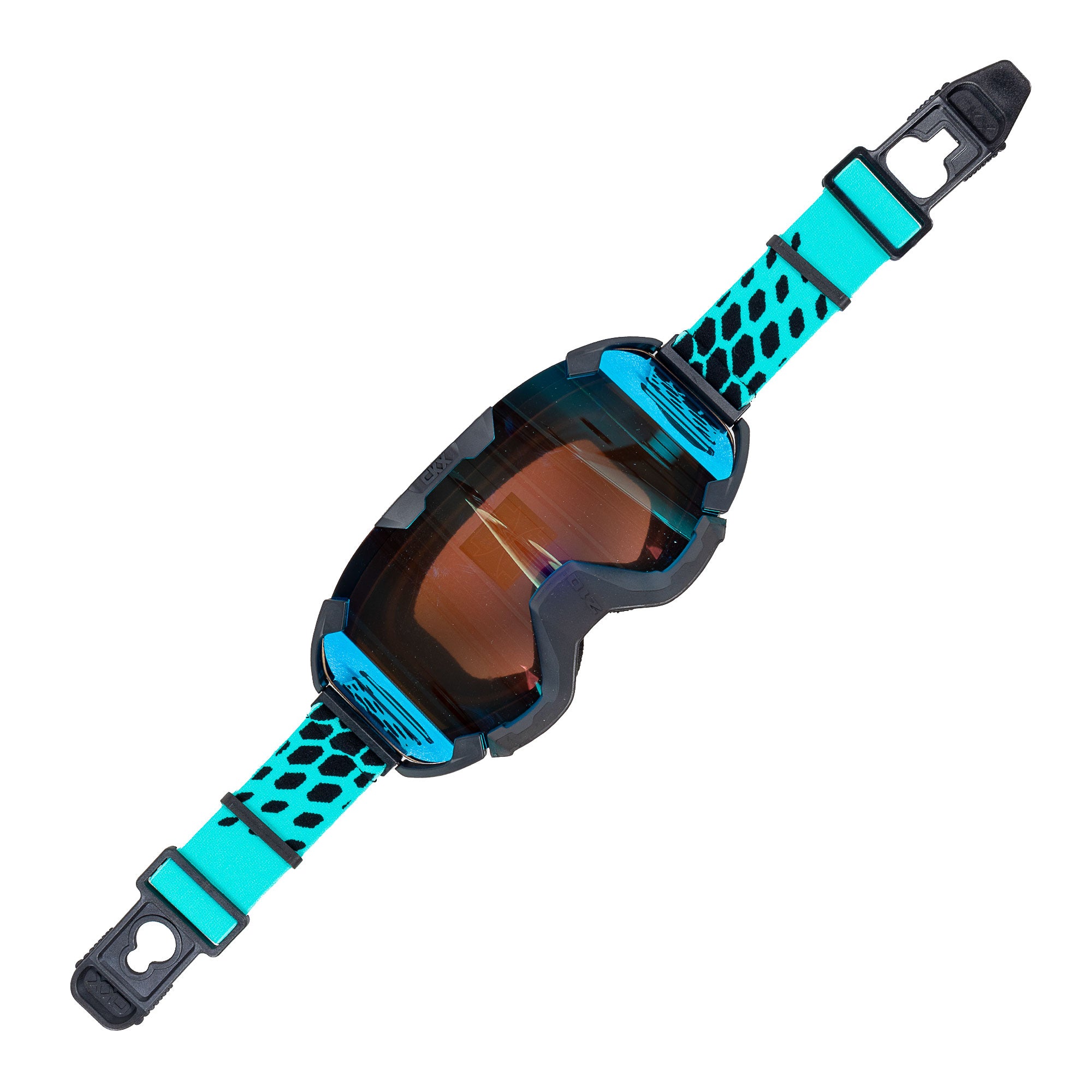 CKX Titan Original Full Face Snowmobile Helmet Viper Turquoise Glossy