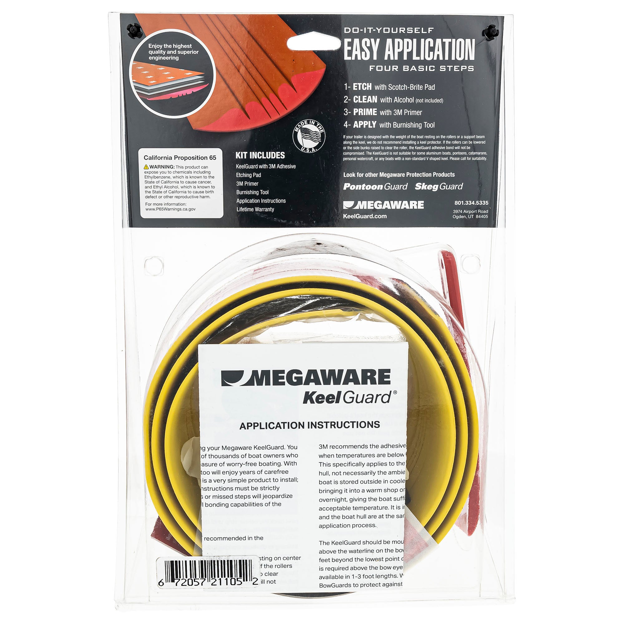 Megaware Megaware Keel Guard|Keelguard 5 Yellow 757170