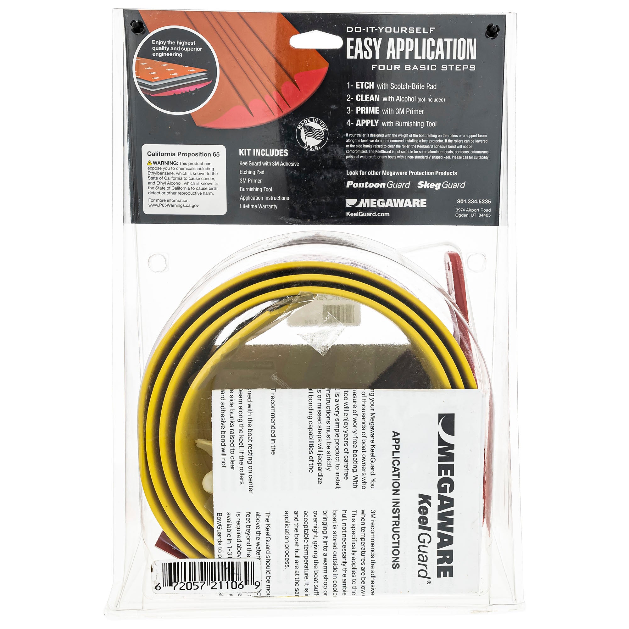 Megaware Megaware Keel Guard|Keelguard 6 Yellow 757171