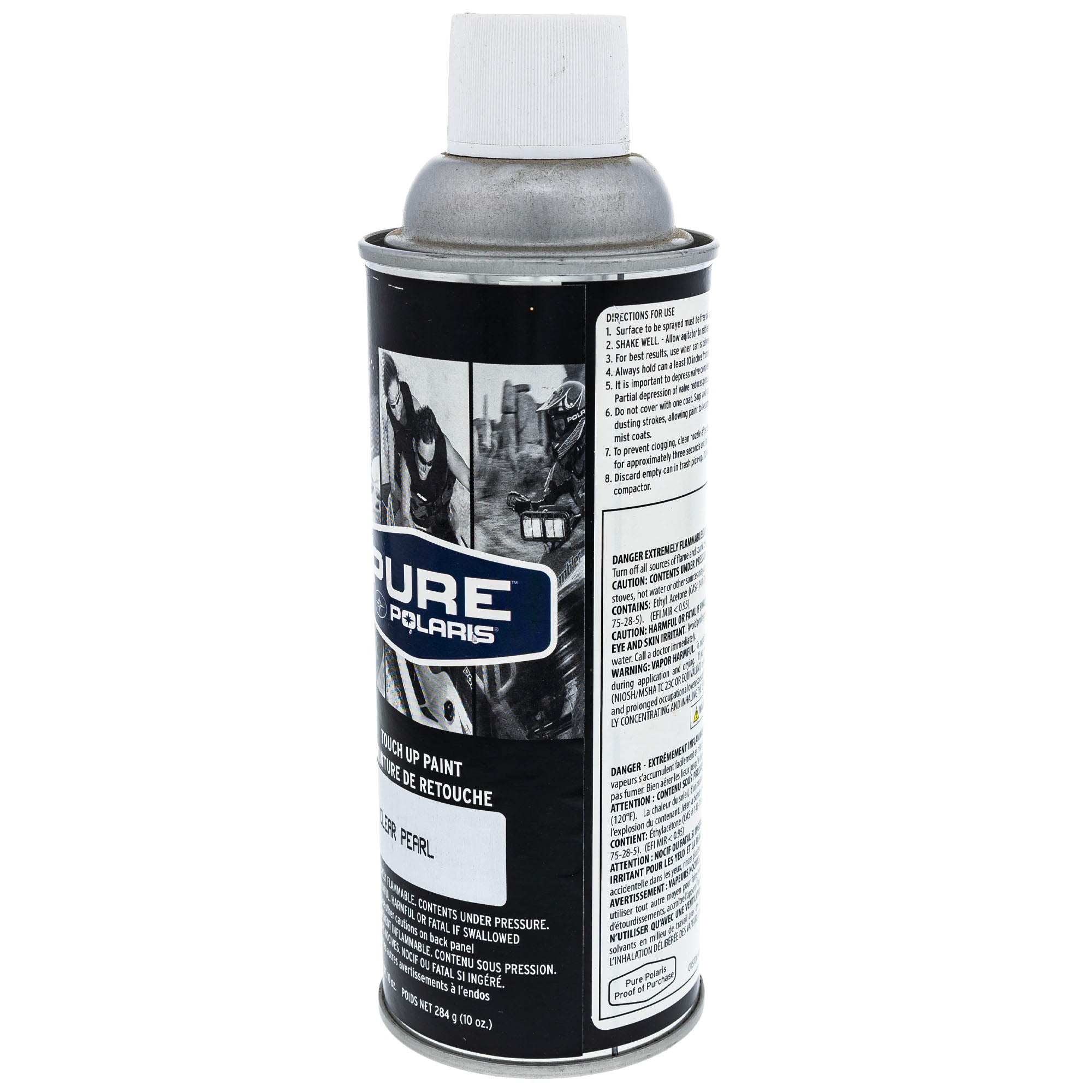 Polaris FK1000431 2007 OEM Ranger 4X4 700 EFI LE Graphite Touch-up Spray Paint 10 Oz