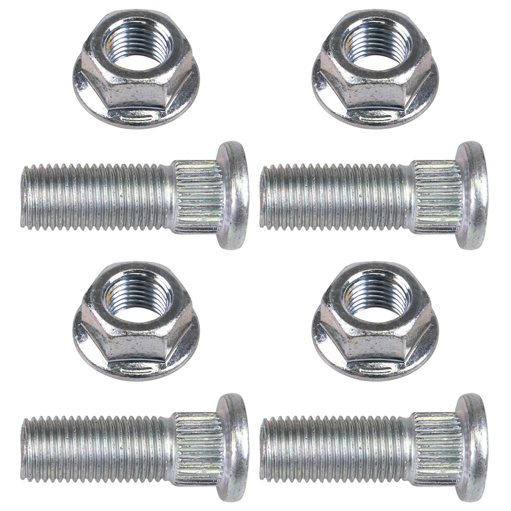 Polaris FK1000711 Rear Wheel Lug Nut & Stud 4 Pack Ranger Sportsman Xpedition