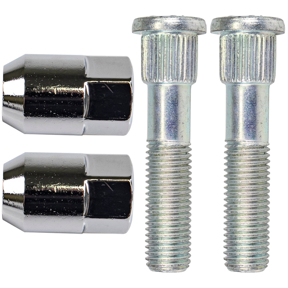 Polaris FK1001444 Wheel Stud with Nut Replacement RZR 1000 XP Turbo 4