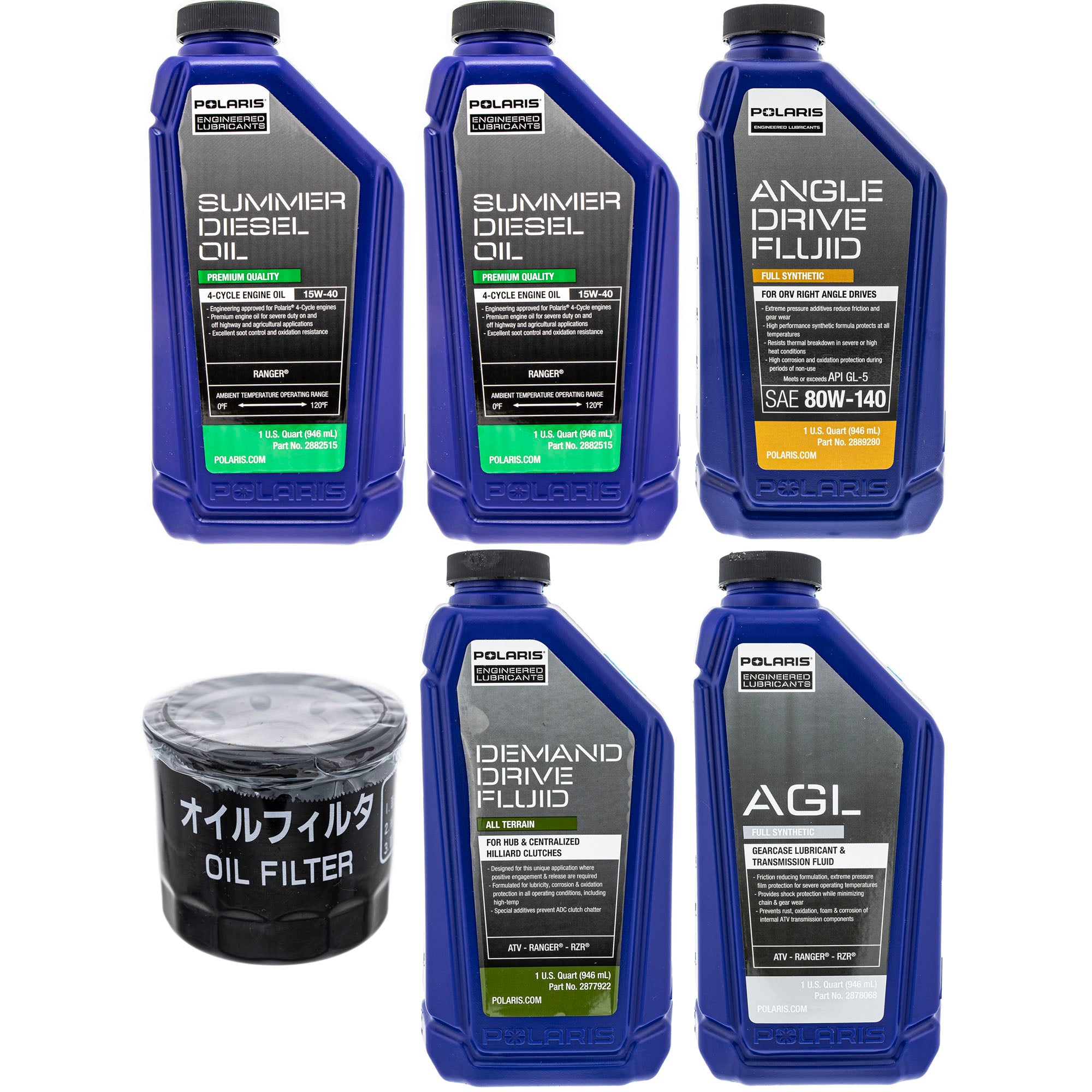 Polaris FKFSK20001 Full Service Kit Ranger 900 Crew 2011-2014