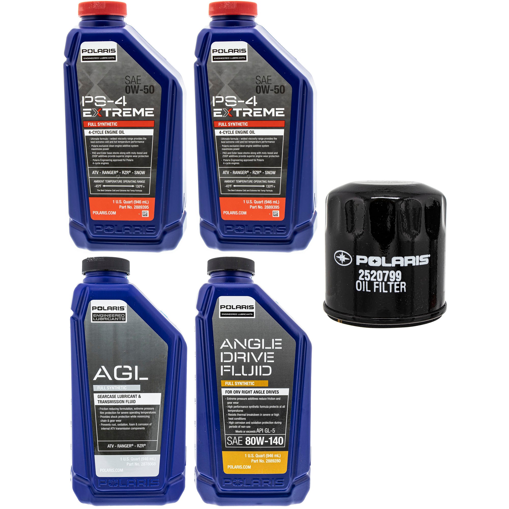 Polaris FKFSK20027 Full Service Kit Ranger Magnum RMK 500 2001-2004