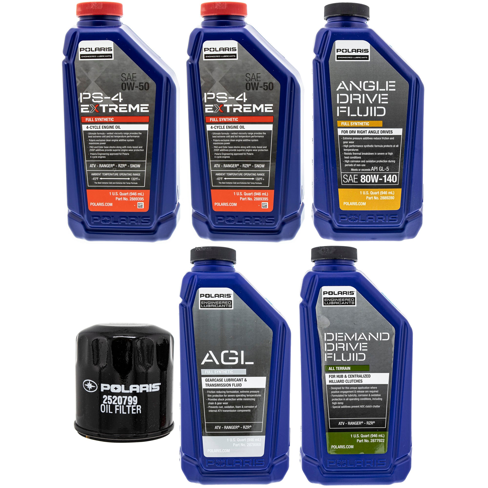 Polaris FKFSK20029 Full Service Kit Ranger Sportsman Scrambler 500 850 330 XP