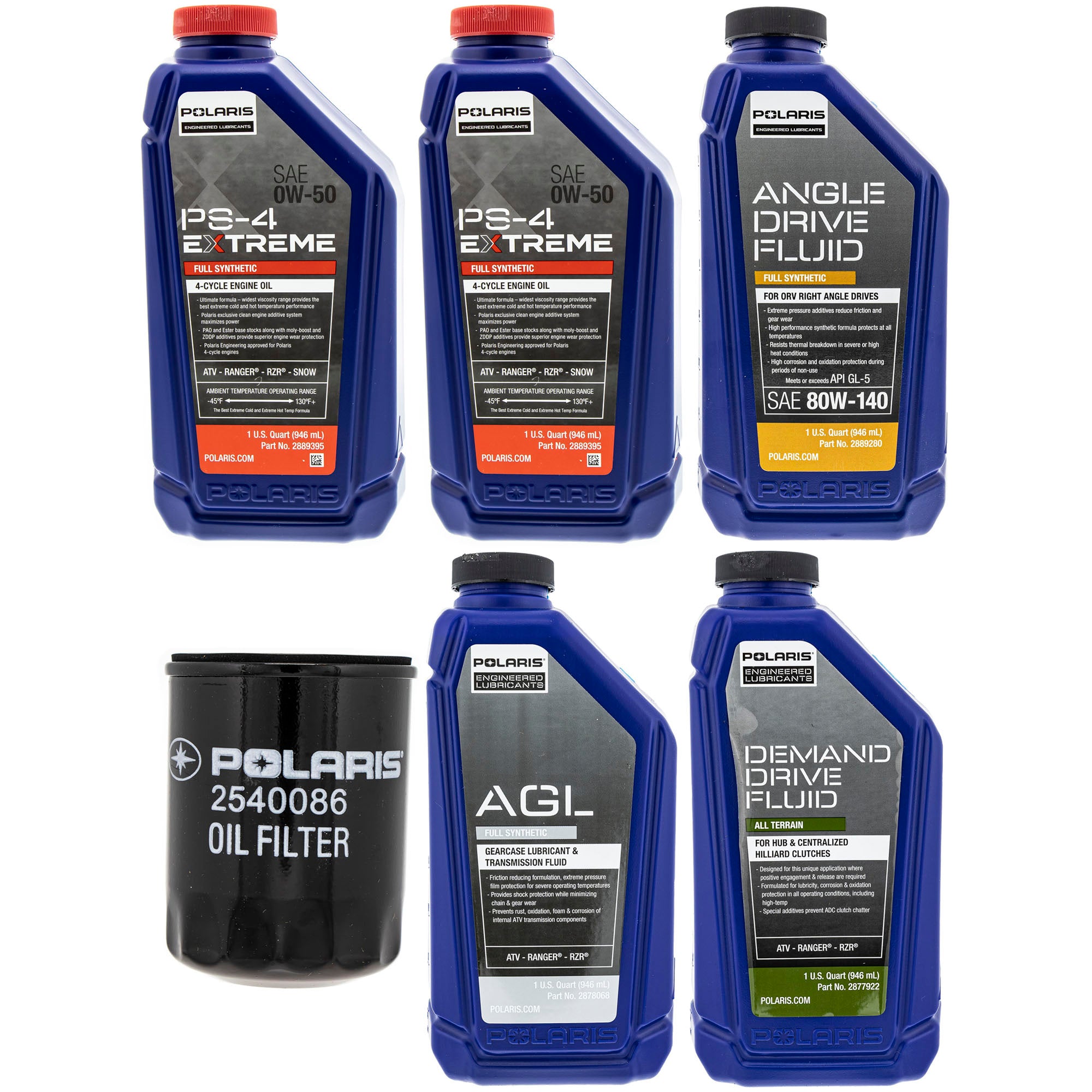 Polaris FKFSK20031 Full Service Kit Ranger Sportsman Big Boss 800 600 700 XP