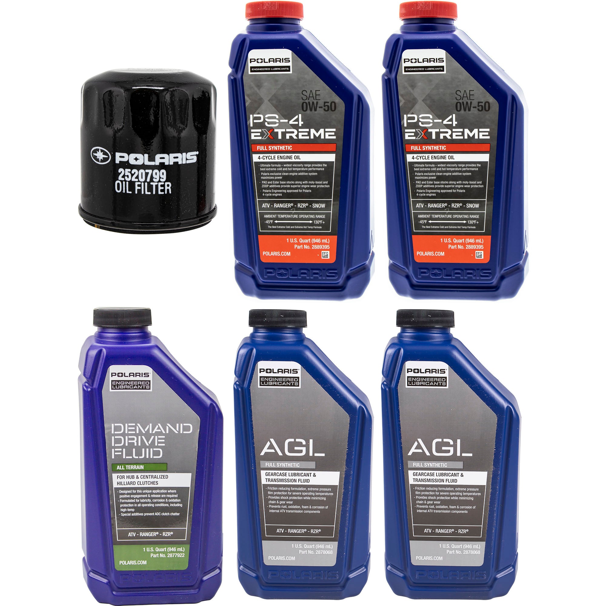 Polaris FKFSK20033 Full Service Kit Ranger Sportsman Hawkeye 570 500 Crew