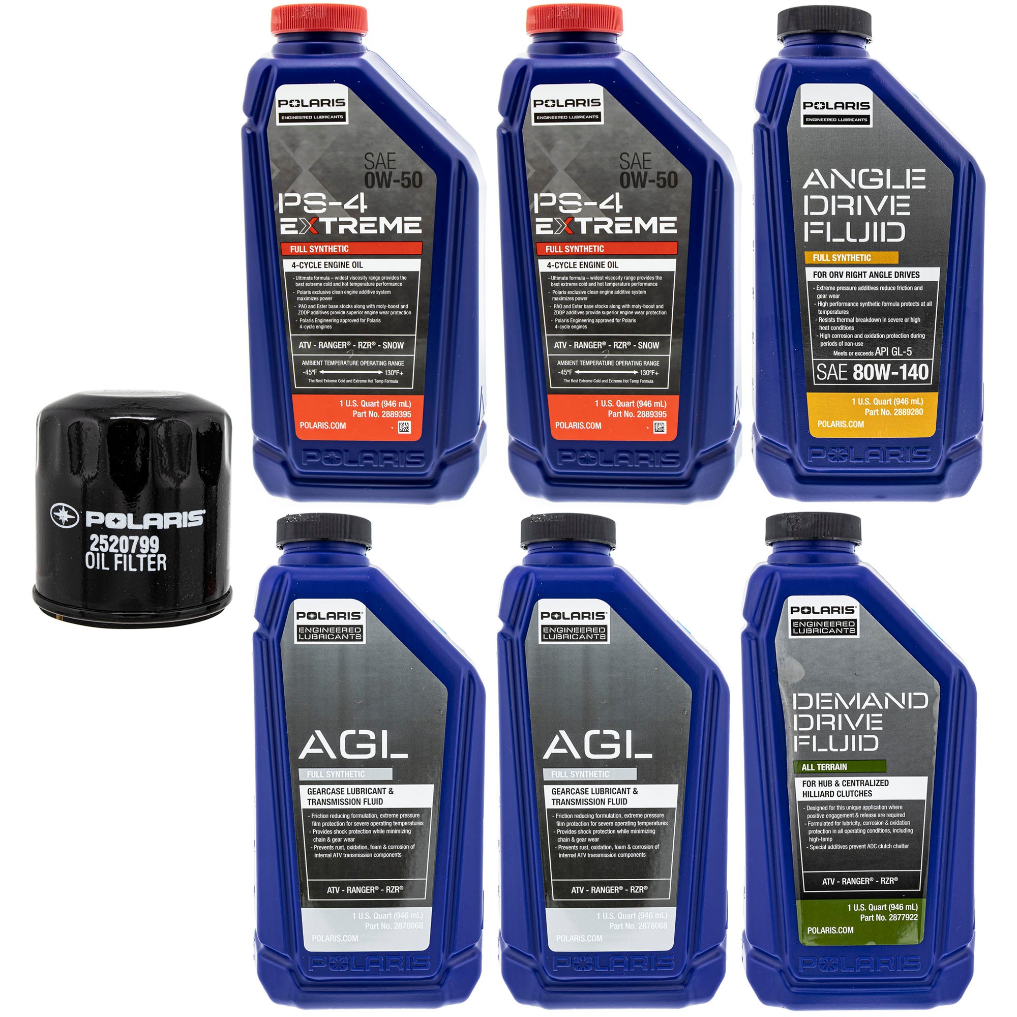 Polaris FKFSK20036 Full Service Kit Ranger Sportsman Scrambler 1000 570 500 850