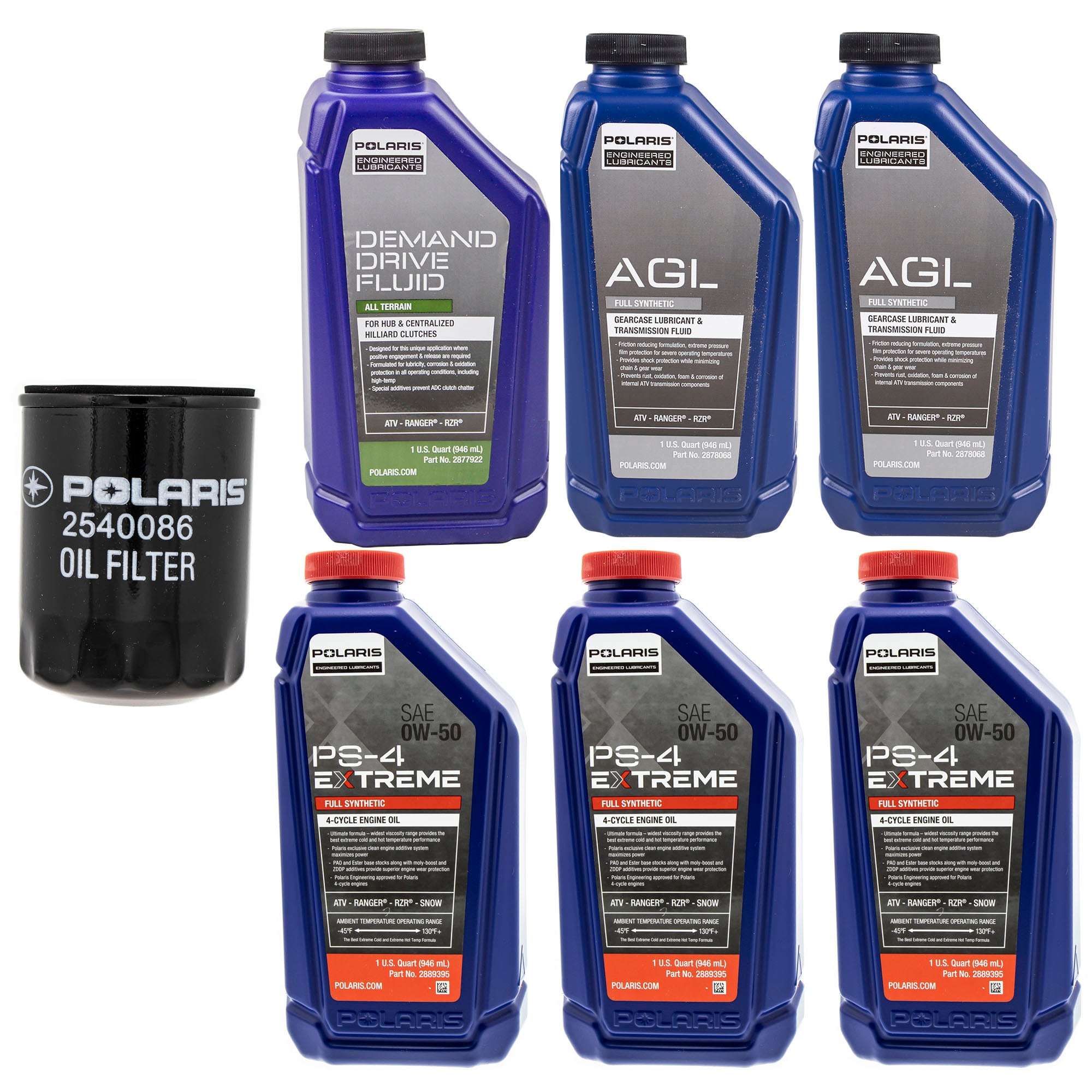 Polaris FKFSK20046 Full Service Kit RZR Ranger General 1000 900 XP XC Turbo