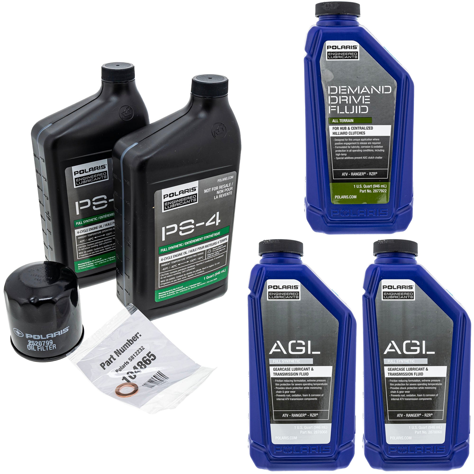 Polaris FKFSK20085 Full Service Kit Ranger Sportsman Hawkeye 570 500 Crew