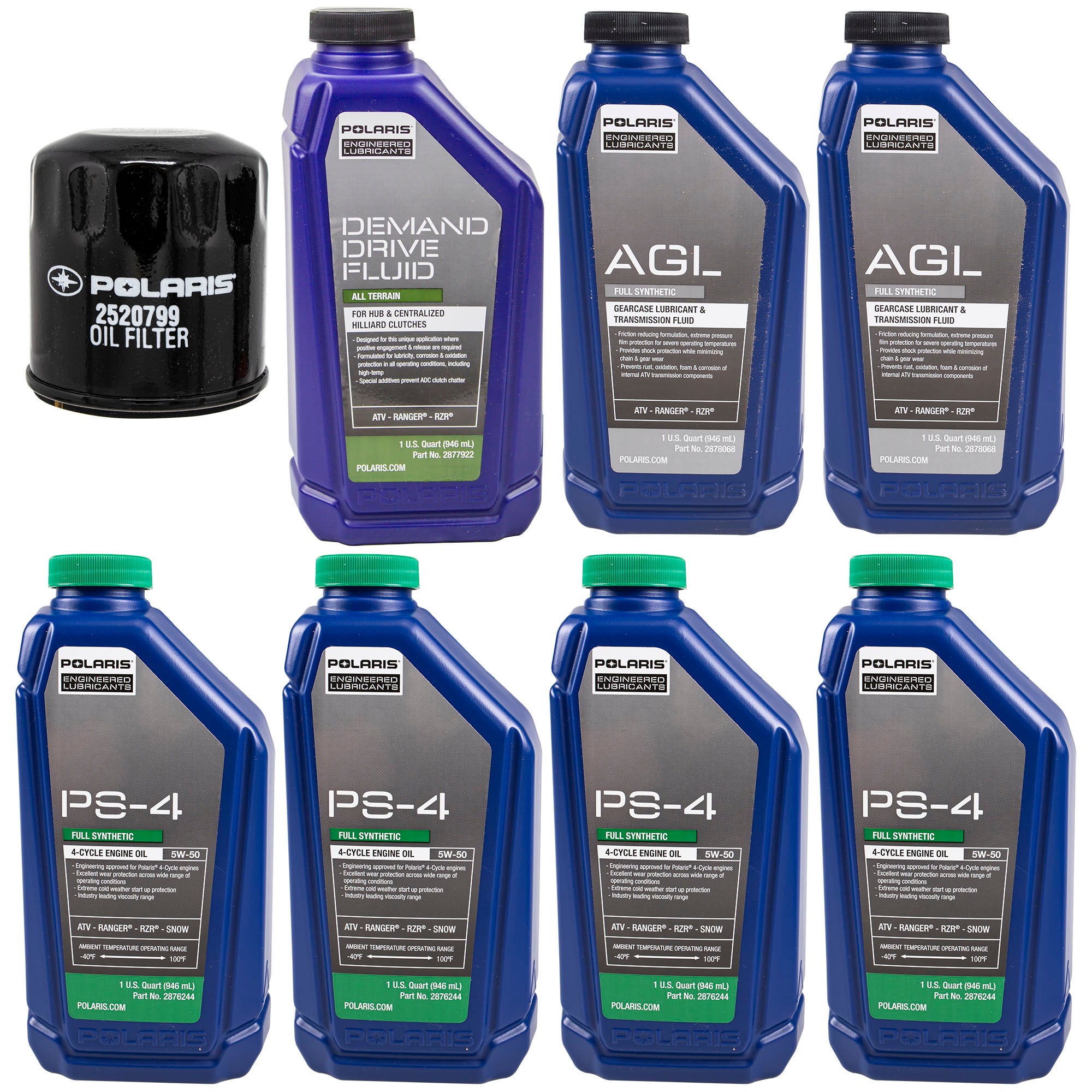 Polaris FKFSK20102 Full Service Kit RZR 900 XP 4 2011-2012