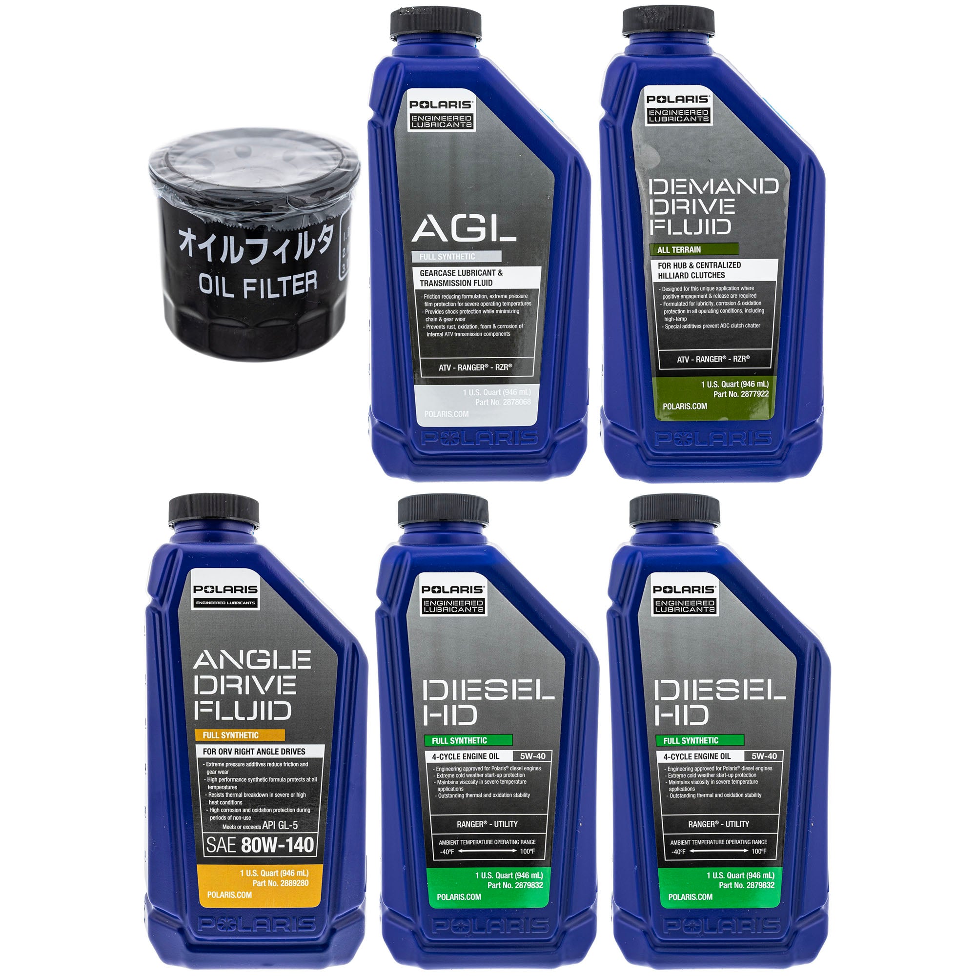 Polaris FKFSK20111 Full Service Kit Ranger 900 Crew 2011-2014