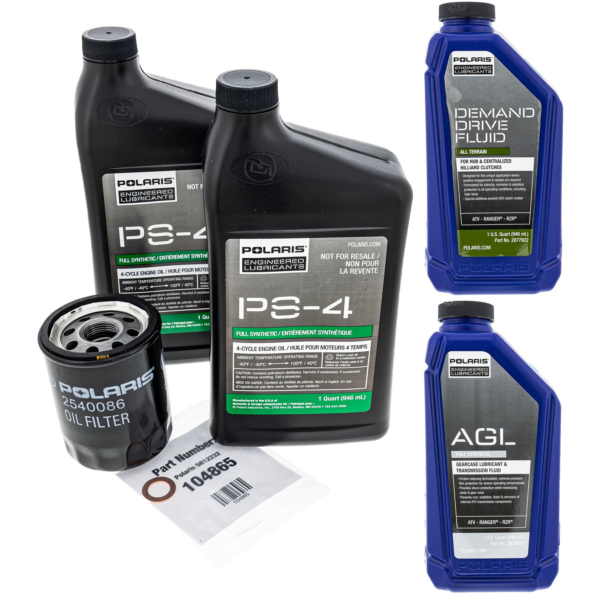 Polaris FKFSK20123 Full Service Kit Sportsman 800 700 2007-2008