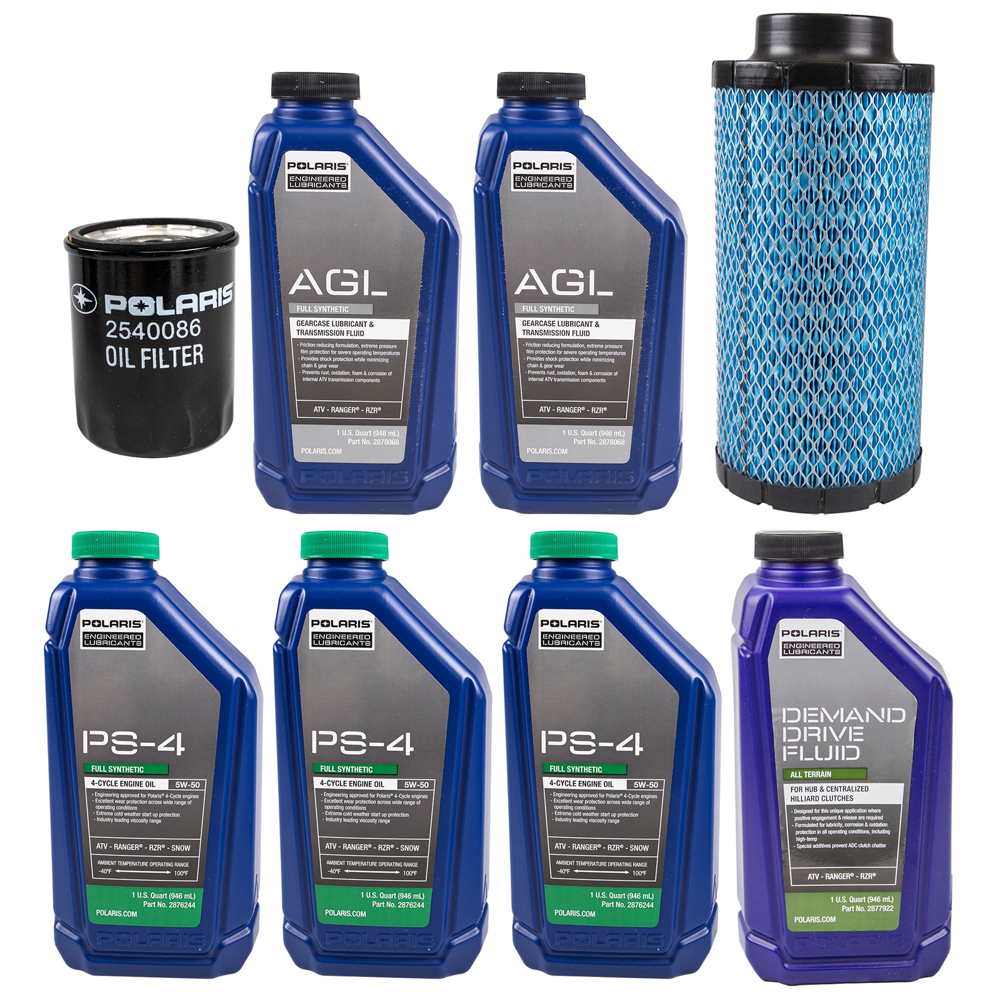 Polaris FKOCK10019 Full Maintenance Kit RZR 1000 XP Turbo S 4 2014-2017