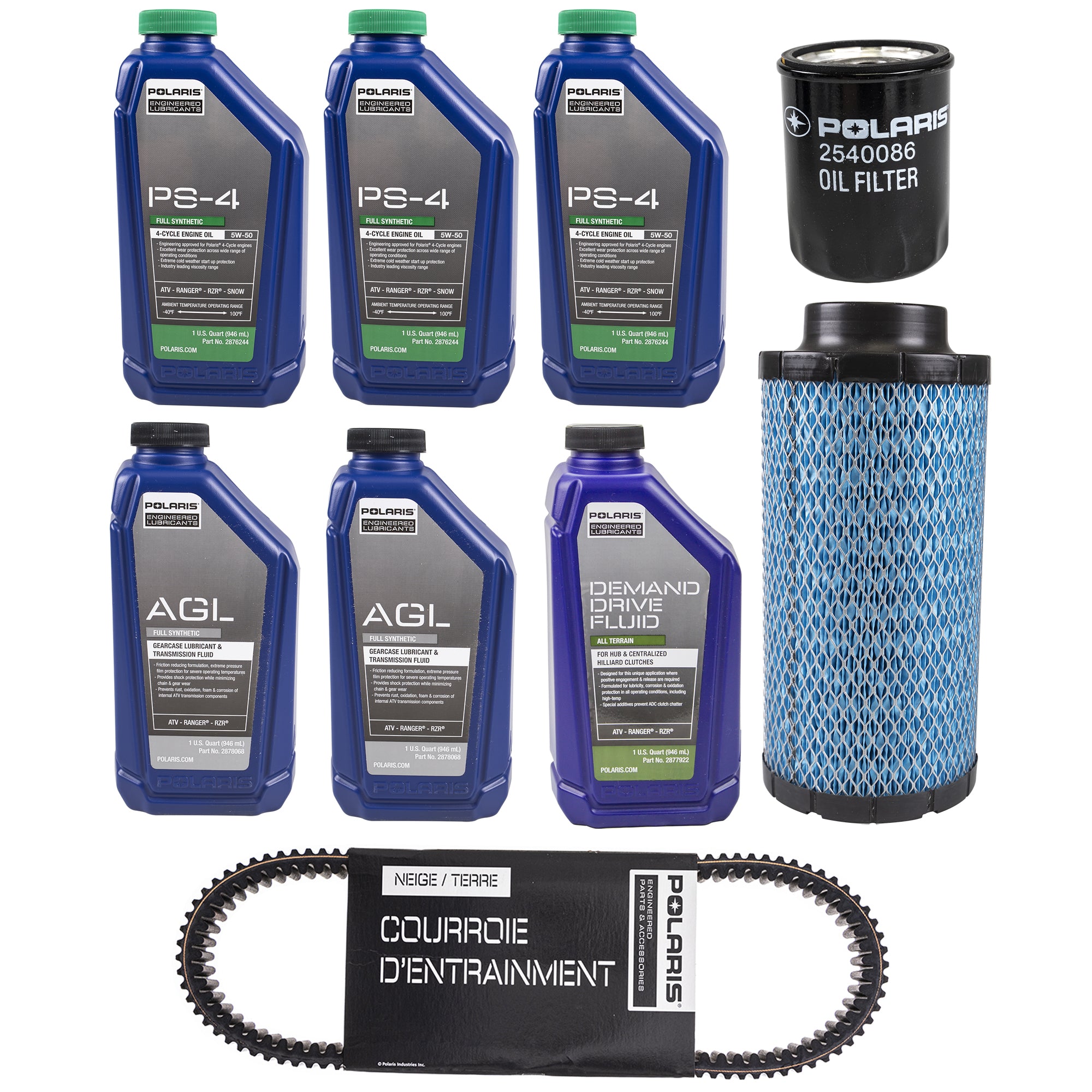 Polaris FKOCK10024 Full Maintenance Plus Kit RZR XP Turbo 4 2017