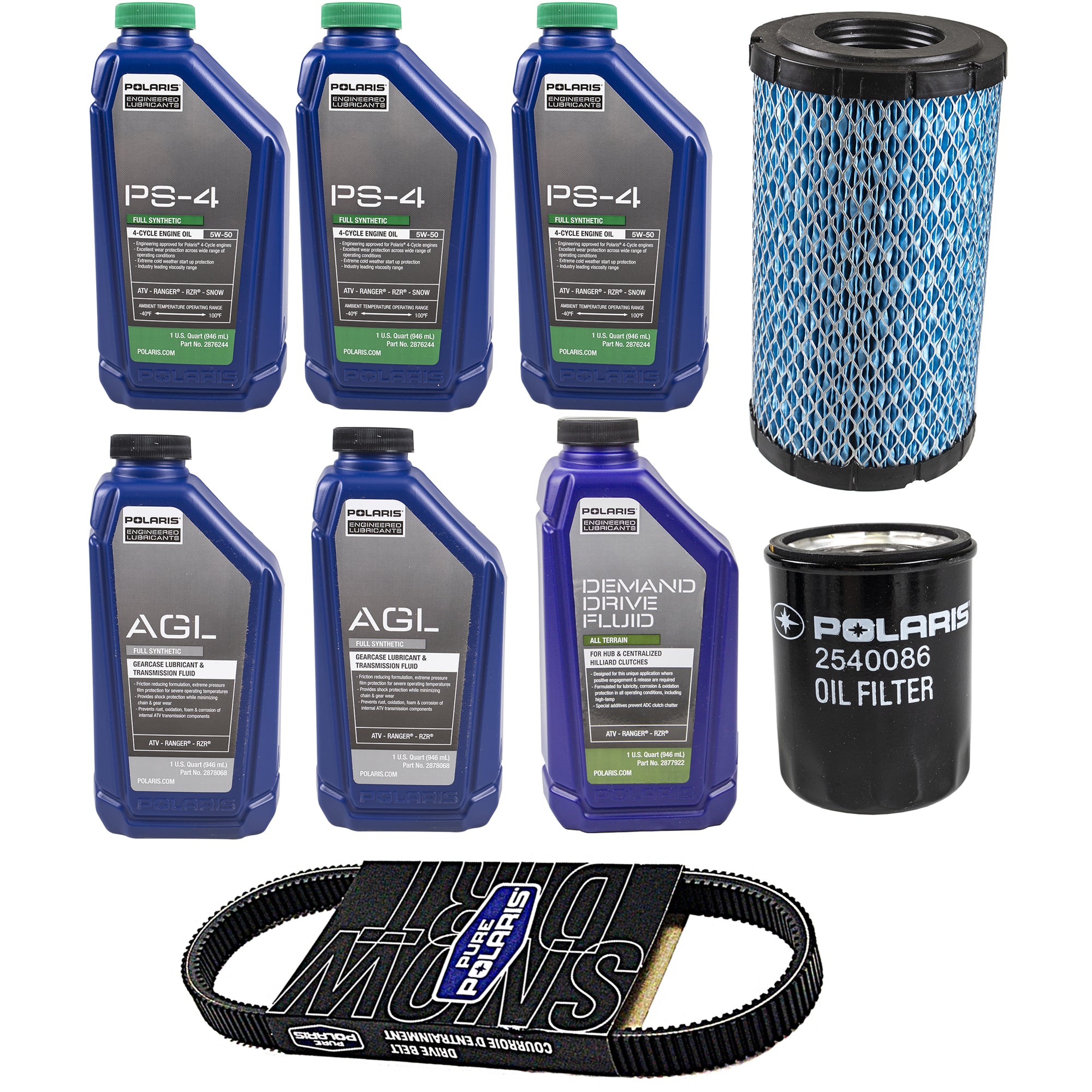 Polaris FKOCK10128 Full Maintenance Plus Kit Ranger 1000 900 XP Crew 2018