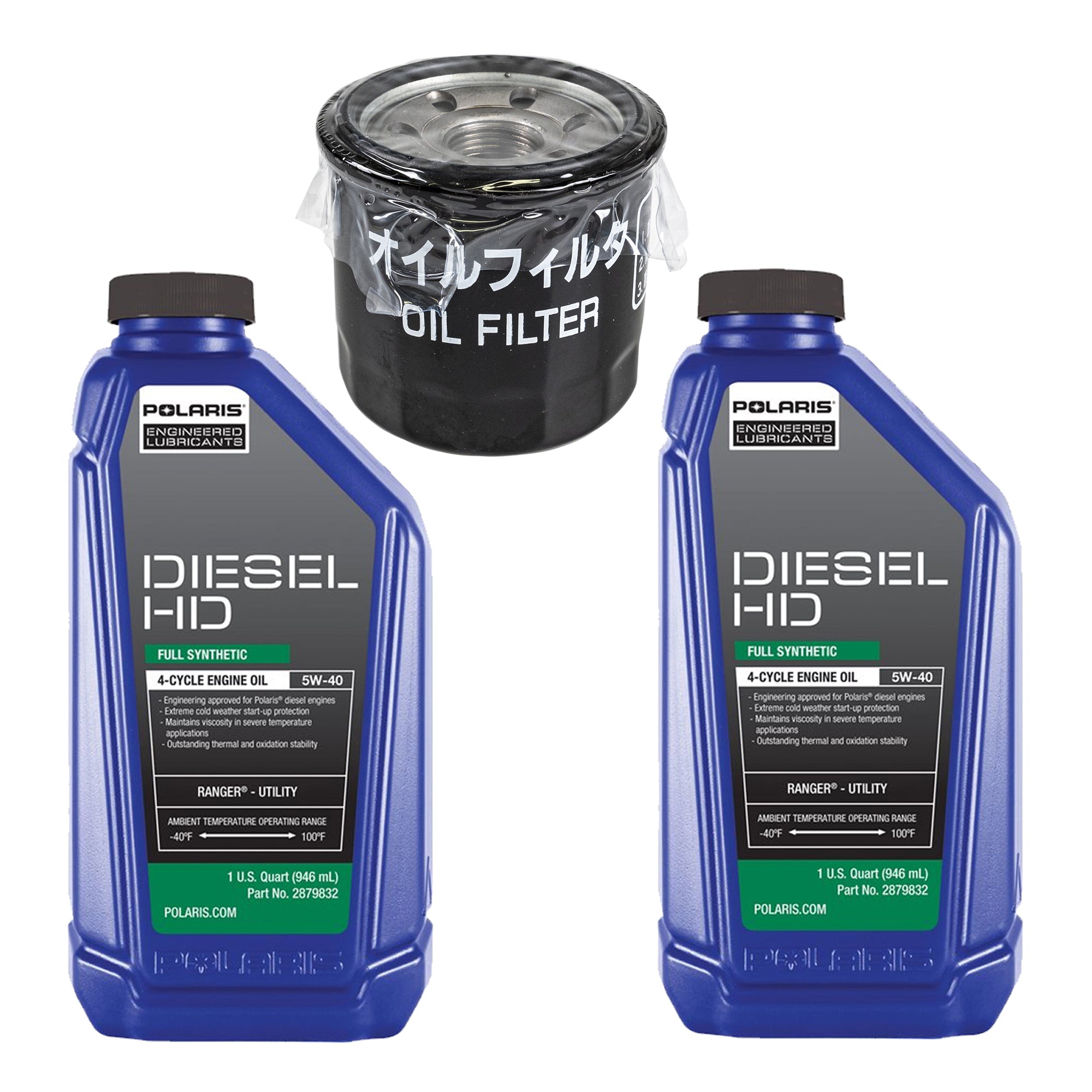 Genuine OEM Polaris Oil Change Kit Ranger