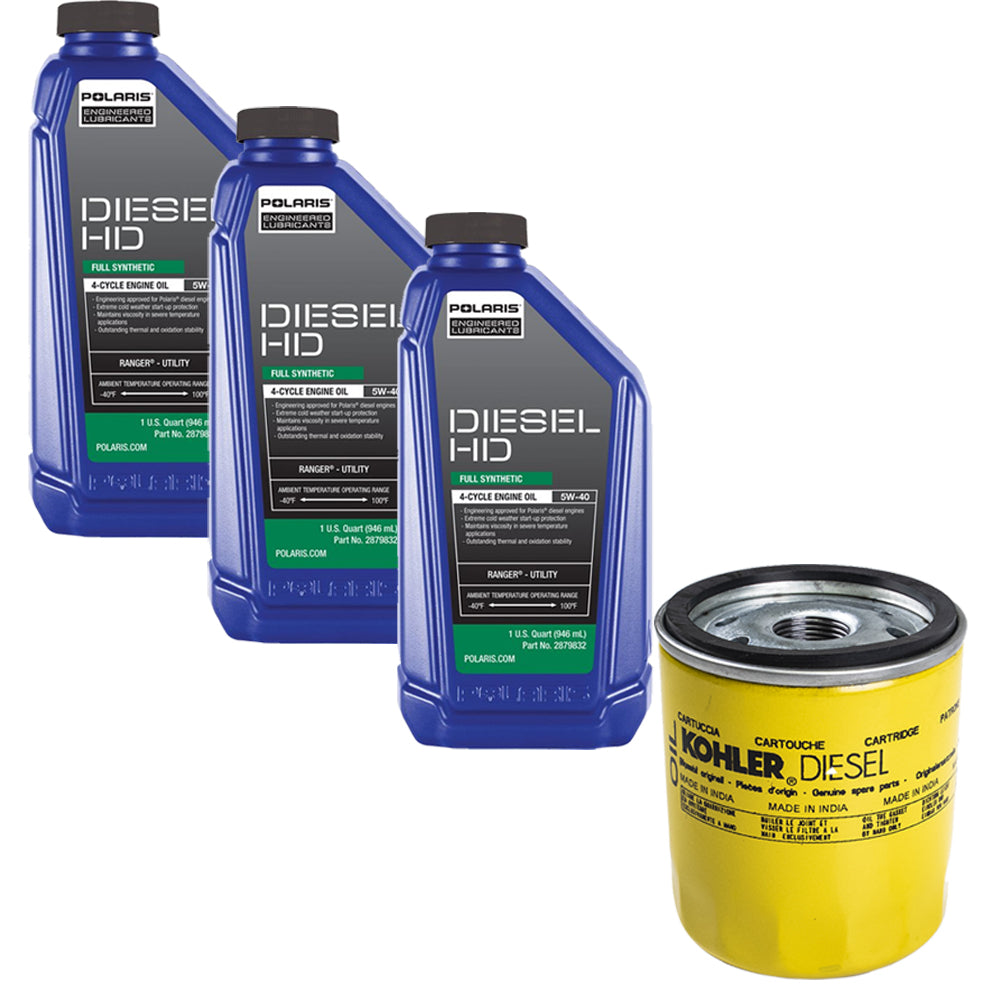 Polaris FKOCK10578 Oil Change Kit Ranger Brutus 1000 Crew 2015-2018