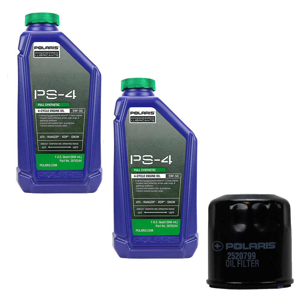 Genuine OEM Polaris Oil Change Kit